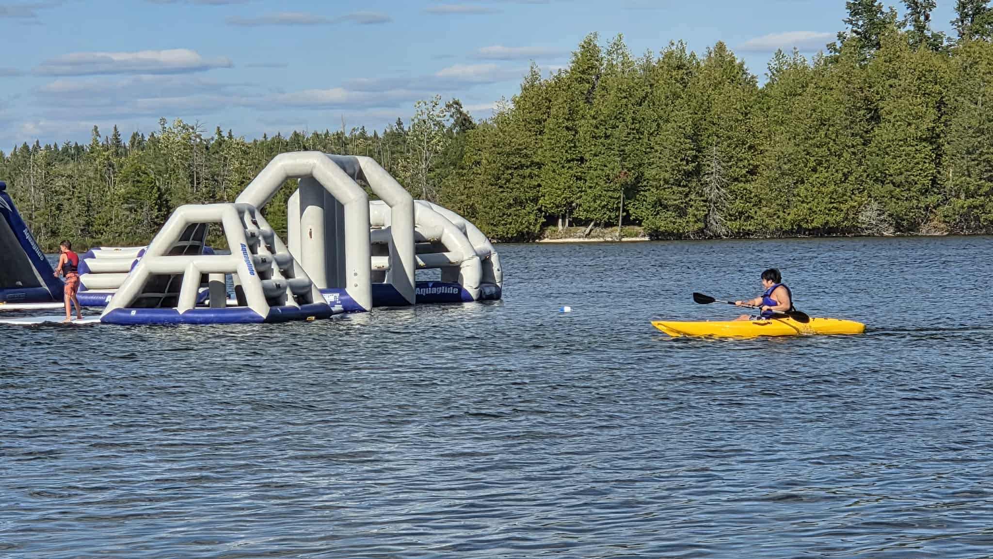 Tournament action shot